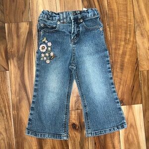 Y2K Cherokee floral embroidered jeans